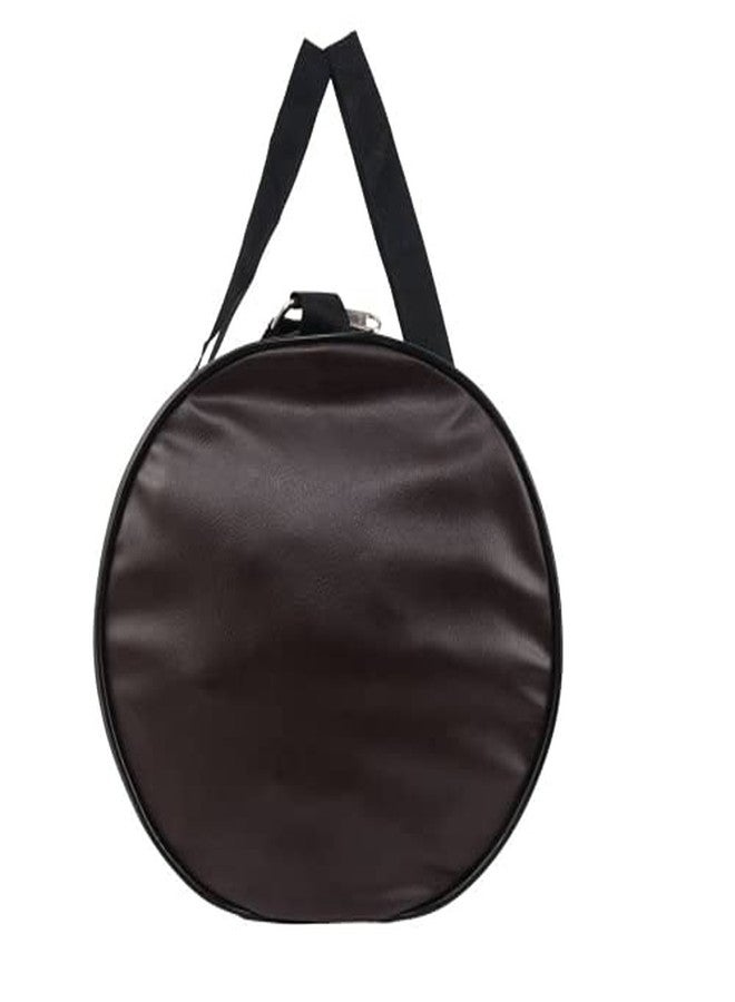 TRUE 2 F Gym Bag Shoulder Bag for Men Women Stylish Waterproof Brown - Image 4